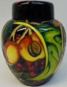 Moorcroft 'Queen's Choice' ginger jar with cover,