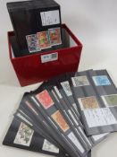 100+ Mint stamp sets in one box Condition Report <a href='//www.davidduggleby.