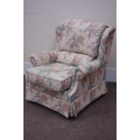 G-Plan armchair upholstered in floral patterned fabric Condition Report <a