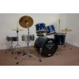 Musical Instruments - Tama Imperial star ten piece drum kit with stool Condition Report