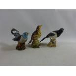 Beswick cuckoo, thrush and magpie Condition Report <a href='//www.davidduggleby.
