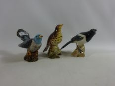 Beswick cuckoo, thrush and magpie Condition Report <a href='//www.davidduggleby.