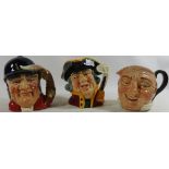 Royal Doulton large character jugs, Gone Away,