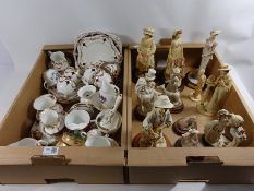 Grafton tea ware, Royal Albert china,