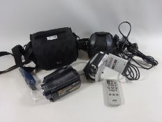 Sony Handycam HD camcorder and a JVC camcorder Condition Report <a href='//www.