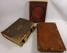 Books - A Family Bible composed by The Rev Mr Ostervald dated 1777,