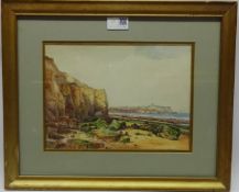 Scarborough South Bay, watercolour signed by Robert Clarkson (c.