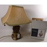 Elephant lamp and a Babushka centre light fitting Condition Report <a