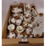 Royal Albert 'Old Country Roses' tea and coffee ware, including a cake stand,