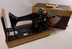 Model 99k Singer sewing machine with accessories Condition Report <a