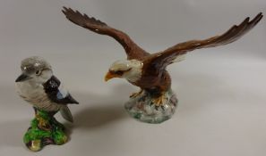 Beswick 'Kookaburra' and a Beswick 'Bald eagle' (2) Condition Report <a