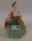 Royal Doulton figurine 'Sibell' HN1695 Condition Report Hairline crack in orange