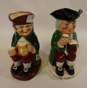 Royal Doulton Toby jugs 'Old Charlie' and 'One Toby Leads to Another' Condition Report
