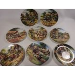 Set of 16 Wedgwood limited edition collectors plates by Chris Howells,