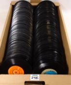 Large collection of single records in one box Condition Report <a href='//www.