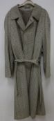 Clothing & Accessories - Men's extra large tweed full length coat with belt Condition