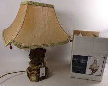 Elephant table lamp and a Babushka centre light fitting (This item is PAT tested - 5 day warranty