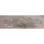 French art glass centre piece bowl L64cm Condition Report <a href='//www.