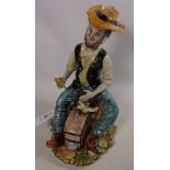 Capodimonte figure, H18cm Condition Report <a href='//www.davidduggleby.