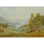 Lakeland Landscape, watercolour signed by Elliott H. Marten (Scottish exh.