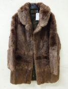 Clothing & Accessories - Mink three quarter length fur coat,