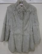 Clothing & Accessories - Fur coat - French silver rabbit Condition Report <a