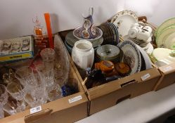 Royal Doulton dinner and teaware, highland stoneware pottery, Grindly dinner ware, Beswick horse,