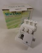 Sewland Overlock machine (This item is PAT tested - 5 day warranty from date of sale)