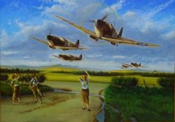 'We'll Meet Again' Spitfires: 72 Squadron RAF Acklington,