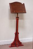 Early 20th century ecclesiastical painted pine adjustable lectern Condition Report