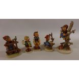 Five Hummel figures Condition Report <a href='//www.davidduggleby.