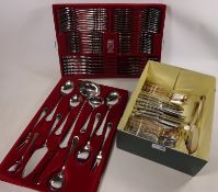 'First Besteck' canteen of stainless flatware,
