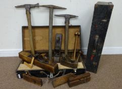 Two tool cases and various tools,