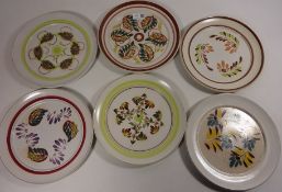 Set of six Denby stoneware plates Condition Report <a href='//www.davidduggleby.