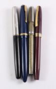 Parker, Sheaffer and Osmiroid fountain pens (4) Condition Report <a href='//www.