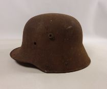 WW1 Imperial German M1916 pattern steel helmet.