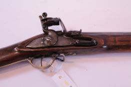 Late 18th century East India Co. Henshaw Brown Bess musket, 103.