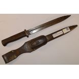 German Third Reich Mauser knife bayonet 25cm blade stamped S/175.