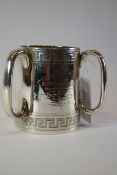 Victorian hallmarked silver Military trophy mug 'Second East Riding Yorkshire Artillery Volunteers'