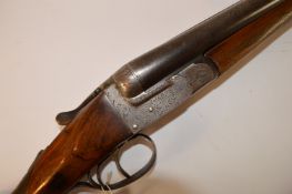 RFD only - Spanish Hijos de Victor 12 bore side by side double barrel sporting gun No.