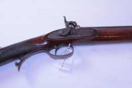 Mid 19th century percussion rifle by Geo. Forrest & Sons of Jedburgh No.