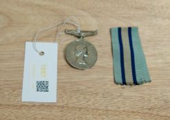 Elizabeth II Royal Observer Corps medal issued to Leading Observer K M Bowes Condition