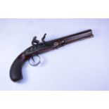 18th/19th century 16 bore flintlock pistol by Nicholson,
