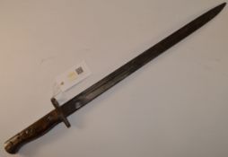 British 1907 pattern bayonet, blade 42.5cm Condition Report <a href='//www.