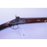 19th century 14 bore percussion sporting gun by Henry of Worksop, 81.