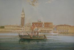 Wilfrid Knox (British 1884-1966): 'The Doges Palace Venice',