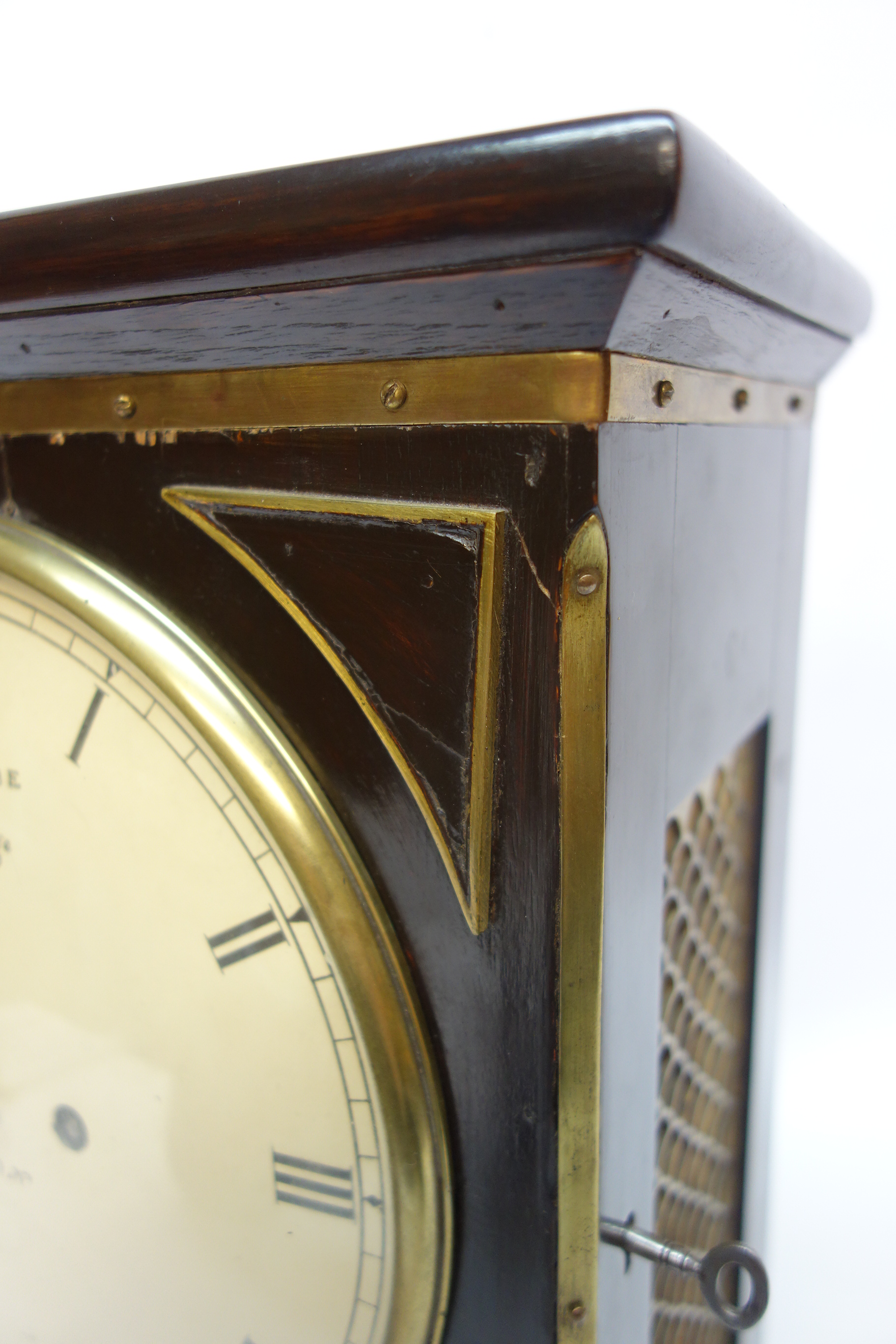 Early 19th century bracket clock, - Image 3 of 5