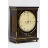 Early 19th century bracket clock,