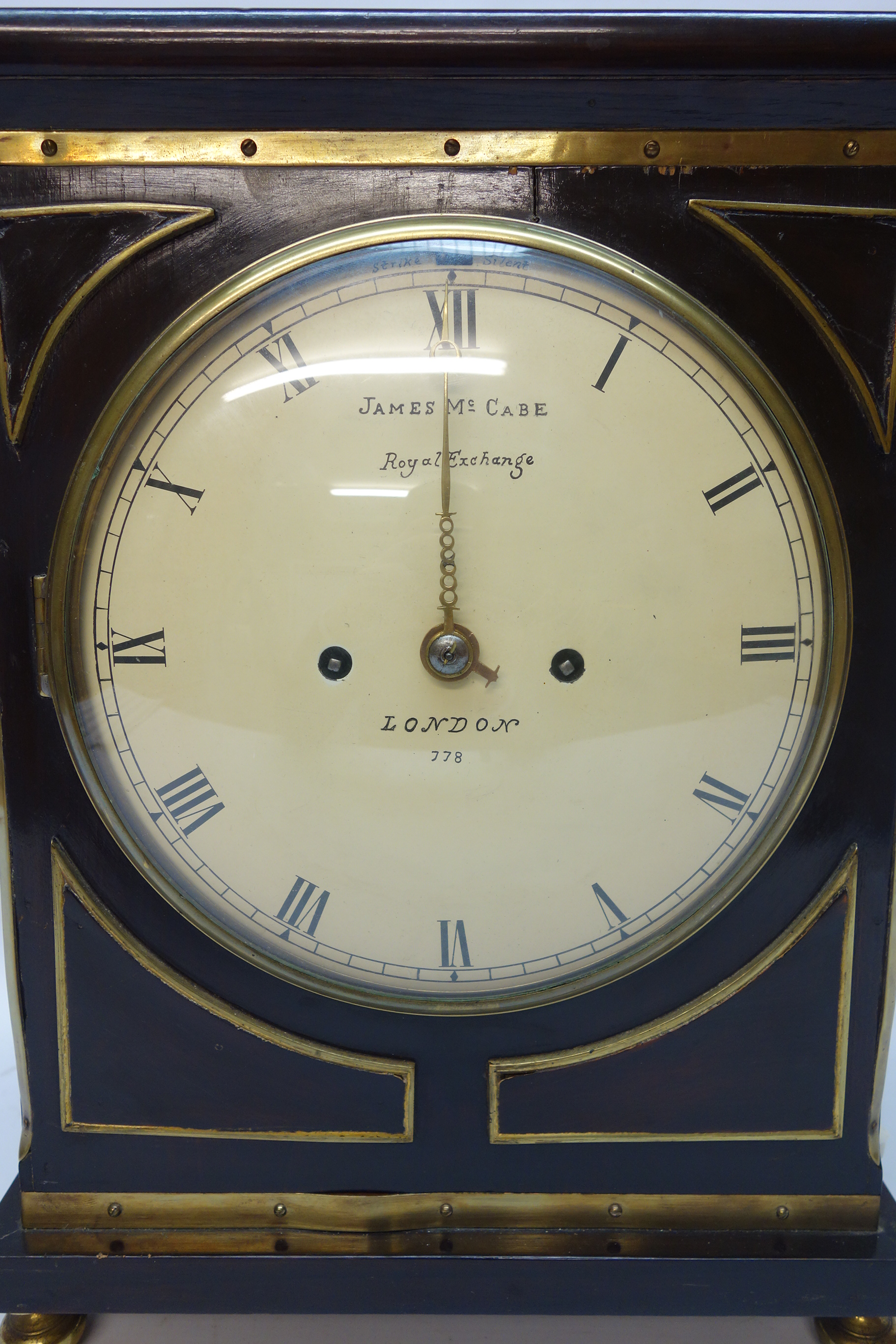 Early 19th century bracket clock, - Image 2 of 5