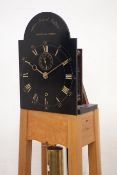 Rare early 19th century wooden longcase clock movement after Lincolnshire clock maker Robert Sutton